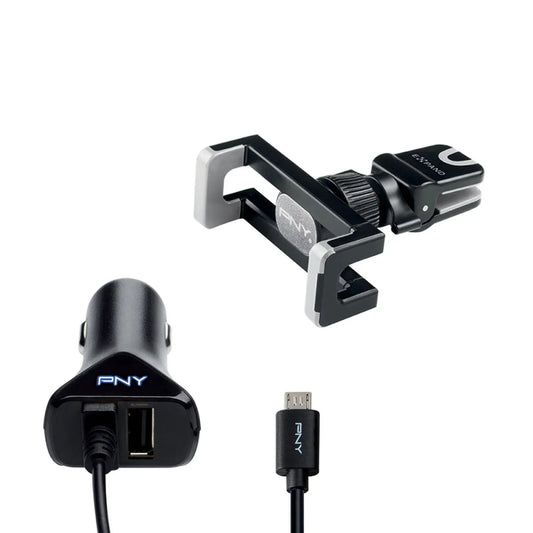 Set di Caricabatterie PNY ROAD KIT Nero - Yestore