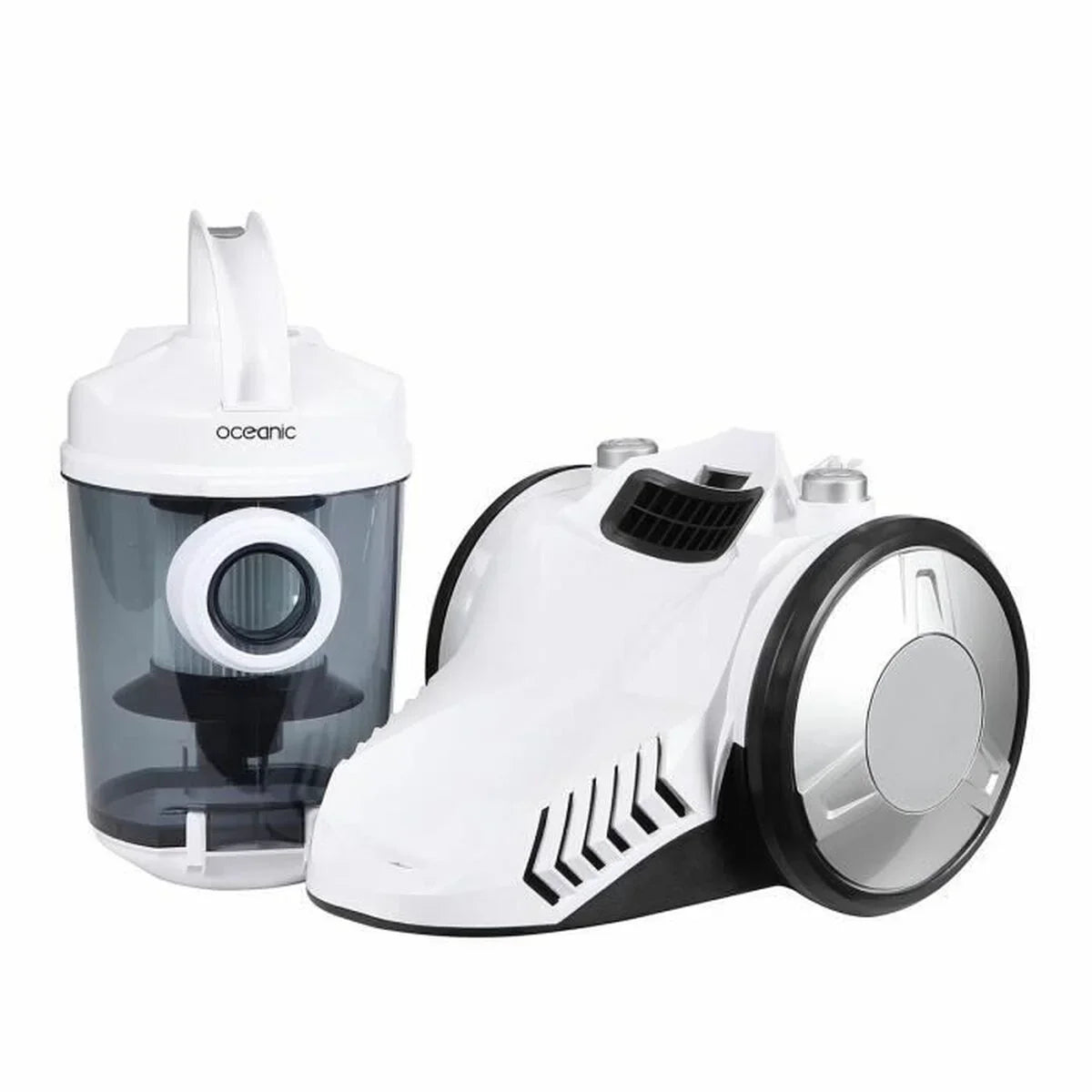 Aspirapolvere senza Sacchetto Oceanic VC10WBAX2 Bianco 700 W - Yestore