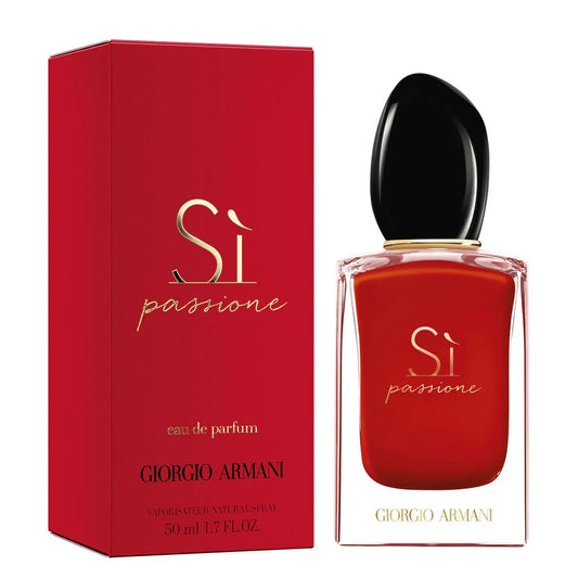 Profumo Donna Armani Sí Passione EDP 50 ml - Yestore