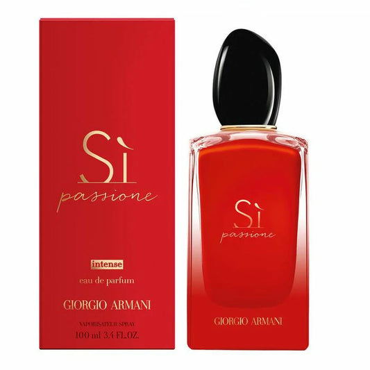 Profumo Donna Armani Sì Passione Intense EDP 96 g (100 ml) - Yestore