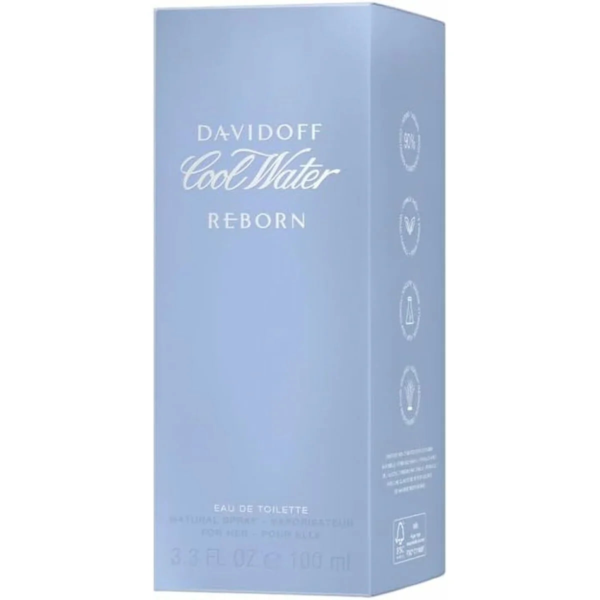 Profumo Donna Davidoff COOL WATER WOMAN REBORN EDT 100 ml - Yestore