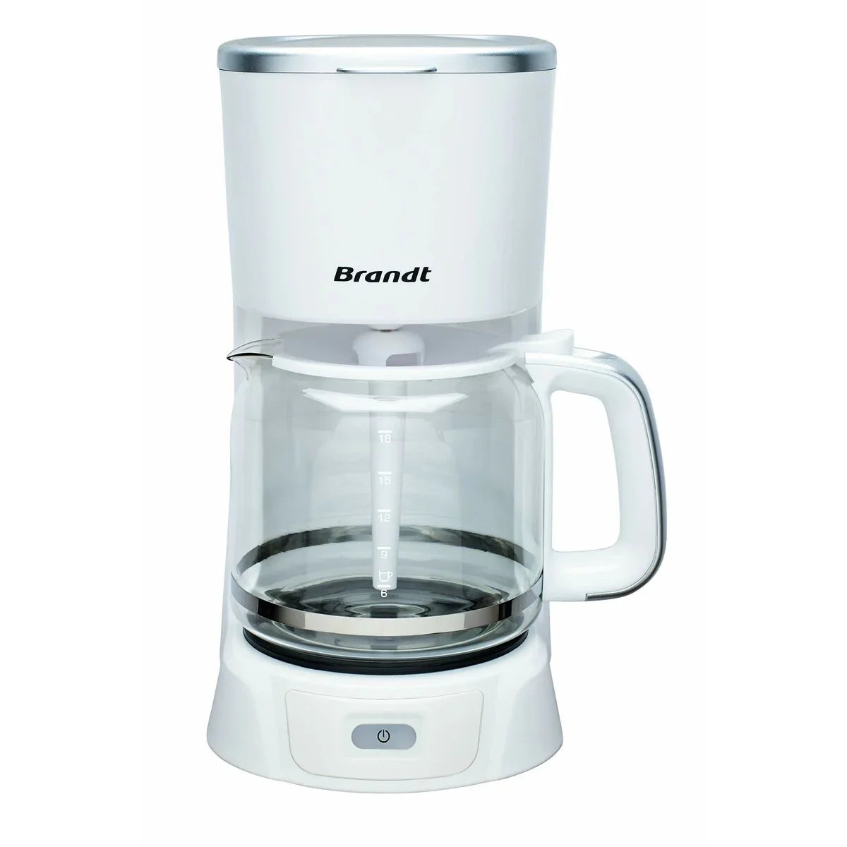 Caffettiera Americana Brandt CAF1318S Bianco 1000 W 1100 W - Yestore