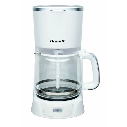 Caffettiera Americana Brandt CAF1318S Bianco 1000 W 1100 W - Yestore