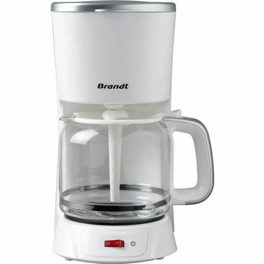 Caffettiera Americana Brandt CAF1318S Bianco 1000 W 1100 W - Yestore