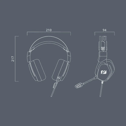 Headphones Muse M-230 GH Black - Yestore
