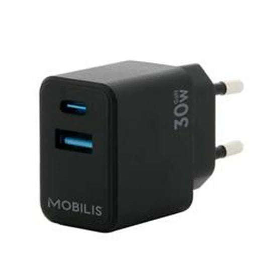 Caricabatterie da Parete Mobilis 001362 Nero 30 W - Yestore