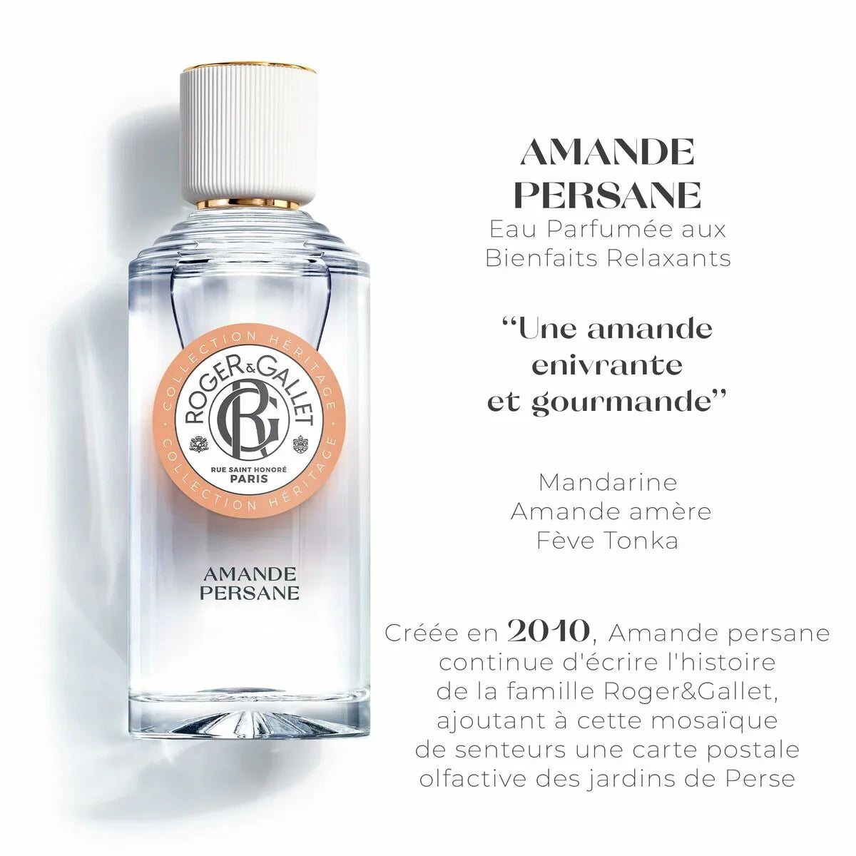 Profumo Unisex Roger & Gallet Amande Persane EDP 100 ml - Yestore