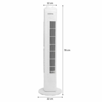 Ventilatore a Piantana Oceanic Bianco 45 W 40 W - Yestore