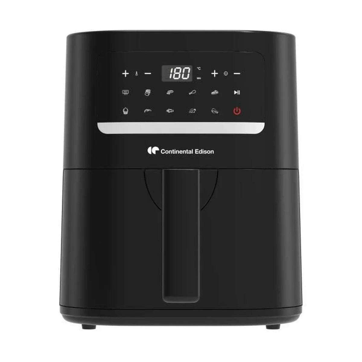 Friggitrice ad Aria Continental Edison Nero 1400 W 1200-1400 W 4,5 L - Yestore