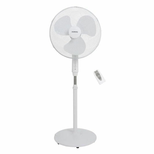Ventilatore a Piantana Oceanic 684161 Bianco 45 W - Yestore