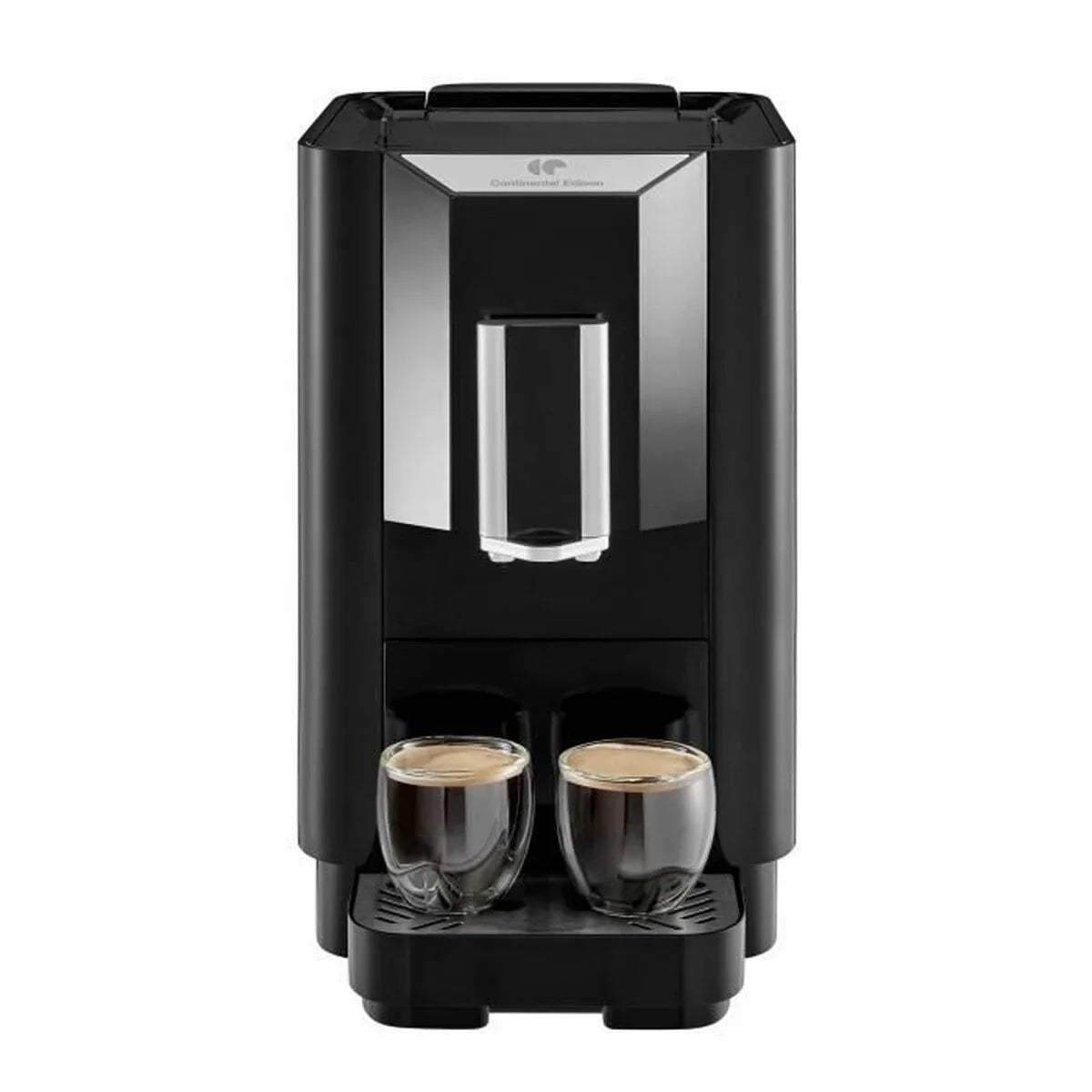 Caffettiera superautomatica Continental Edison Nero 1450 W - Yestore