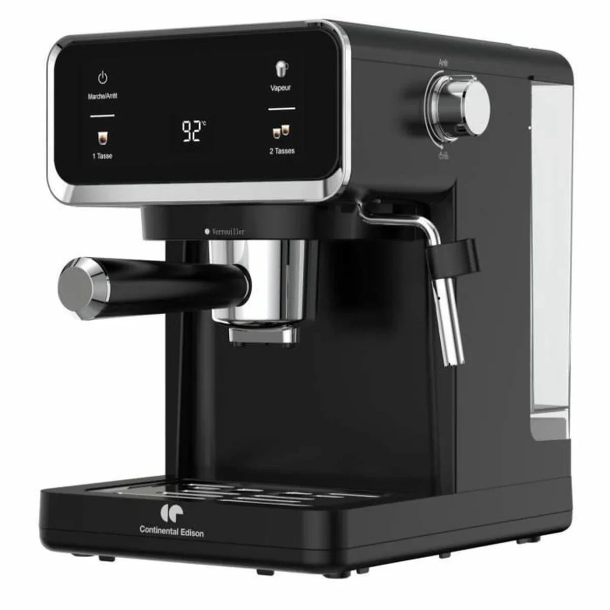 Caffettiera superautomatica Continental Edison CEME19B Nero - Yestore