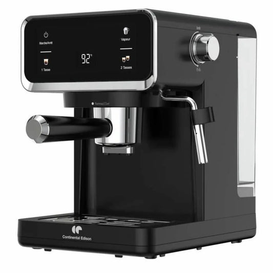 Caffettiera superautomatica Continental Edison CEME19B Nero - Yestore