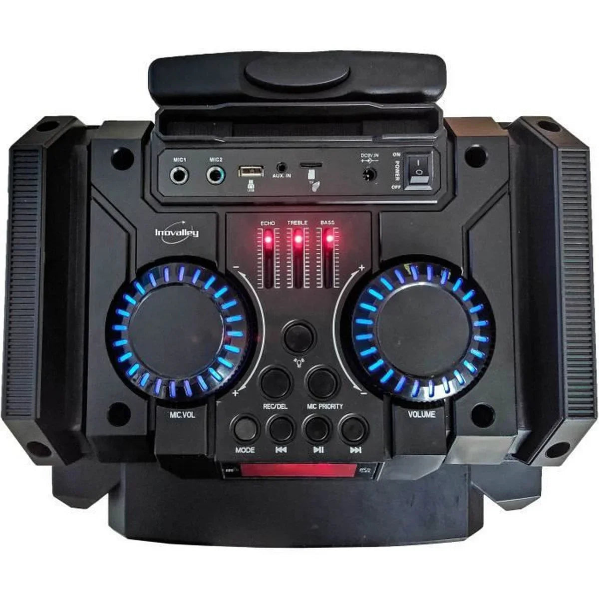 Altoparlante Bluetooh Portatile con Microfono Inovalley MS01XXL 800 W - Yestore