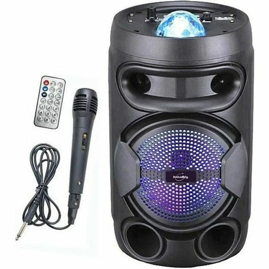 Altoparlante Bluetooth Portatile Inovalley KA02 BOWL 400 W Karaoke - Yestore