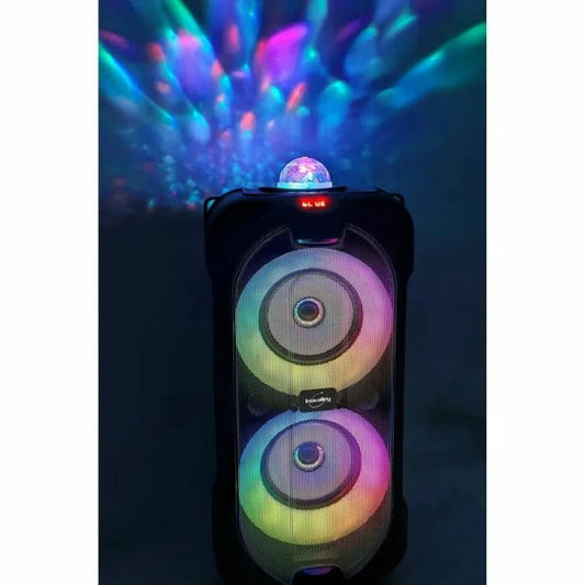 Altoparlante Bluetooth con Microfono Karaoke Inovalley Nero - Yestore