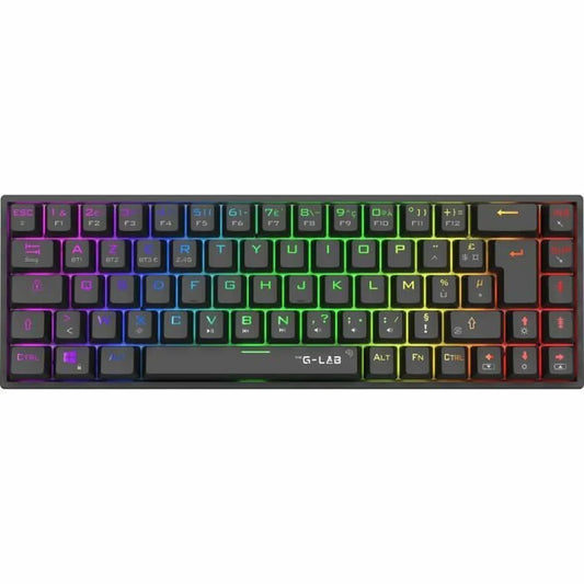 Tastiera per Giochi The G-Lab KEYZ TITAN Nero AZERTY - Yestore