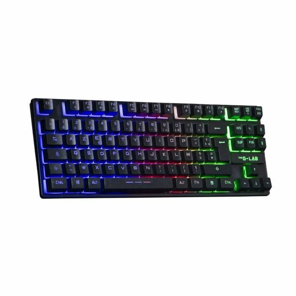 Tastiera per Giochi The G-Lab KEYZ CAESIUM TKL WIRELESS Nero AZERTY - Yestore