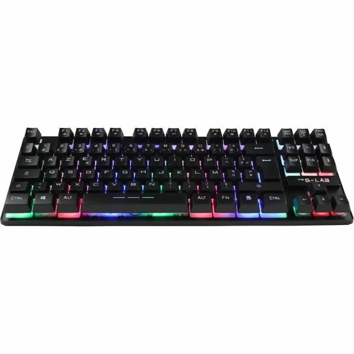 Tastiera per Giochi The G-Lab KEYZ CAESIUM TKL WIRELESS Nero AZERTY - Yestore