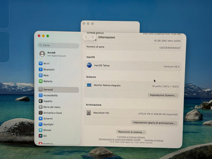 MacBook Pro 16" 2019 | i7 | 16GB RAM | 512GB SSD | AMD 5300M | Argento