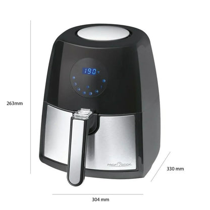 Friggitrice ad Aria Proficook PC-FR 1147 H Nero 1500 W 2,5 L - Yestore