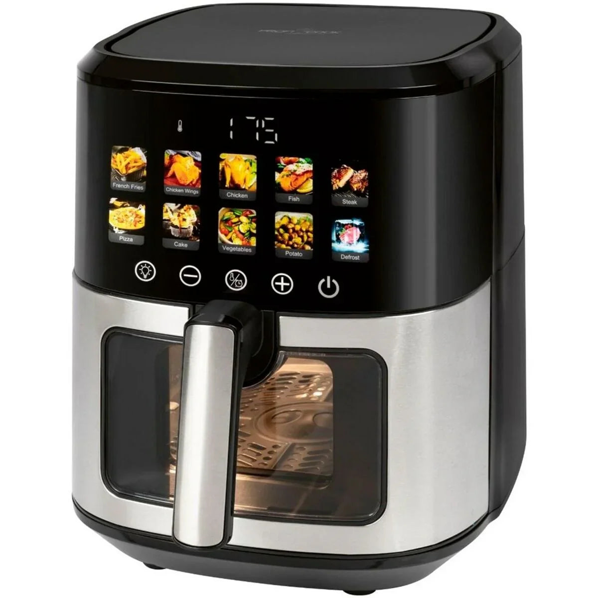 Friggitrice ad Aria Proficook PC-FR 1286 H Nero 1700 W 6,5 L - Yestore
