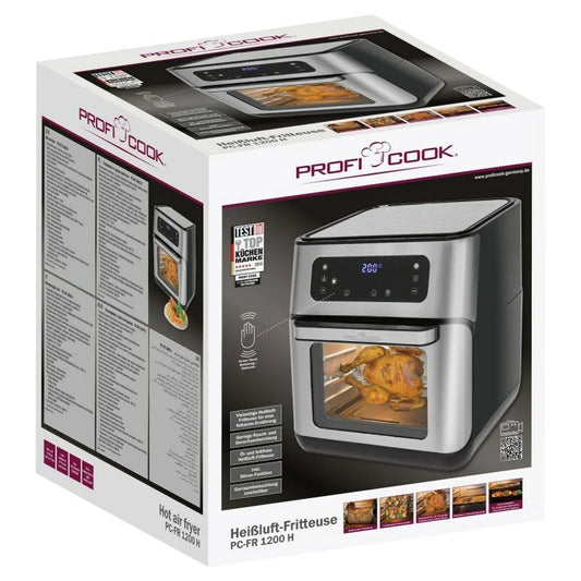 Friggitrice ad Aria Proficook PC-FR 1200 H Nero 1500 W 11 L - Yestore