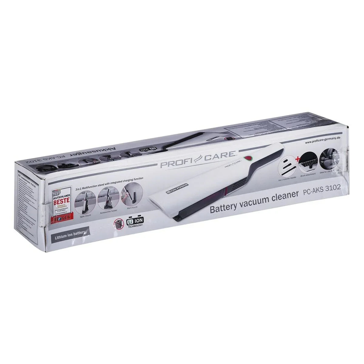 Aspirapolvere senza Cavo ProfiCare PC-AKS 3102 Bianco - Yestore