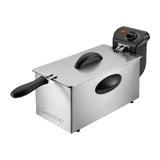 Friggitrice Clatronic FR 3586 Argentato 2000 W 3 L - Yestore