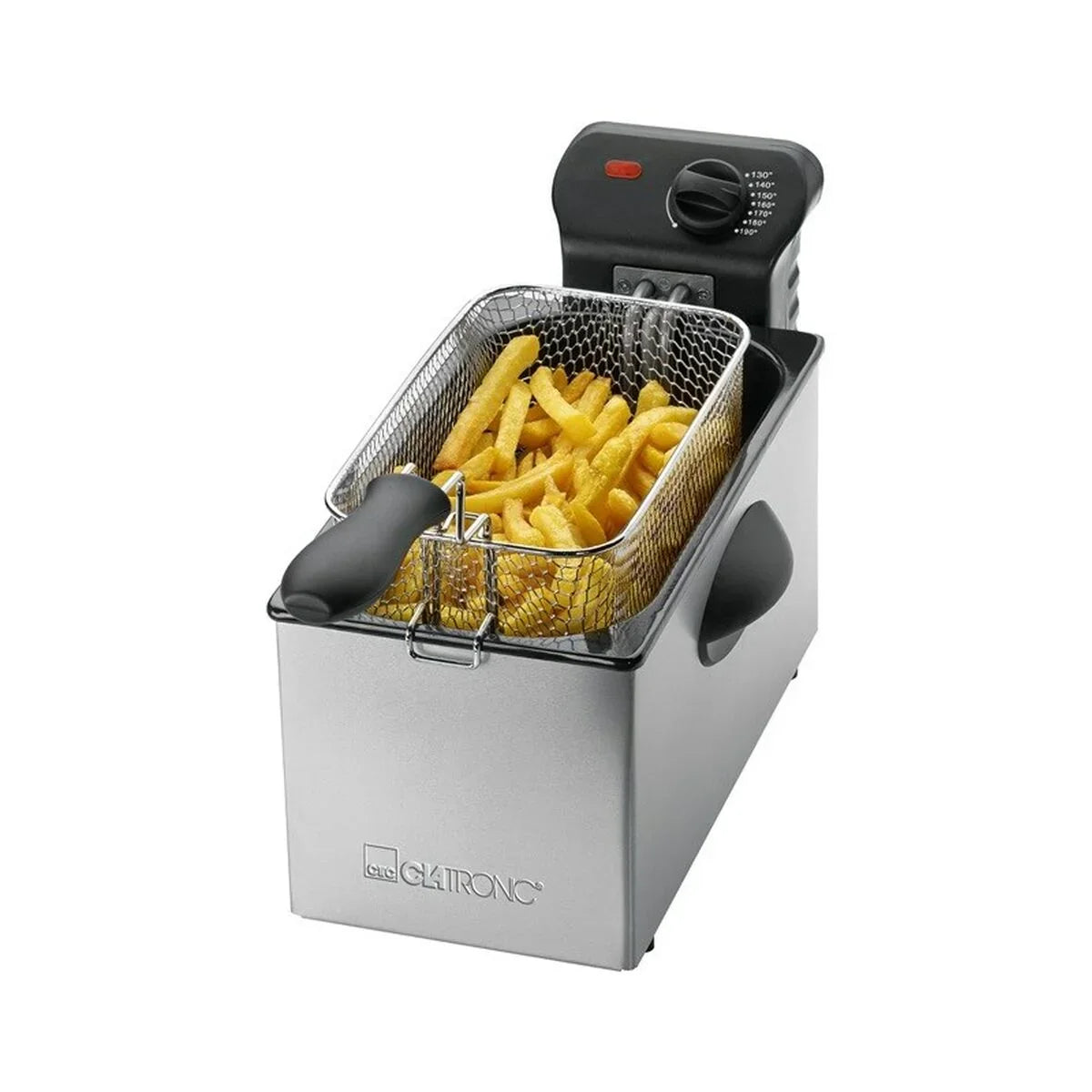 Friggitrice Clatronic FR 3586 Argentato 2000 W 3 L - Yestore