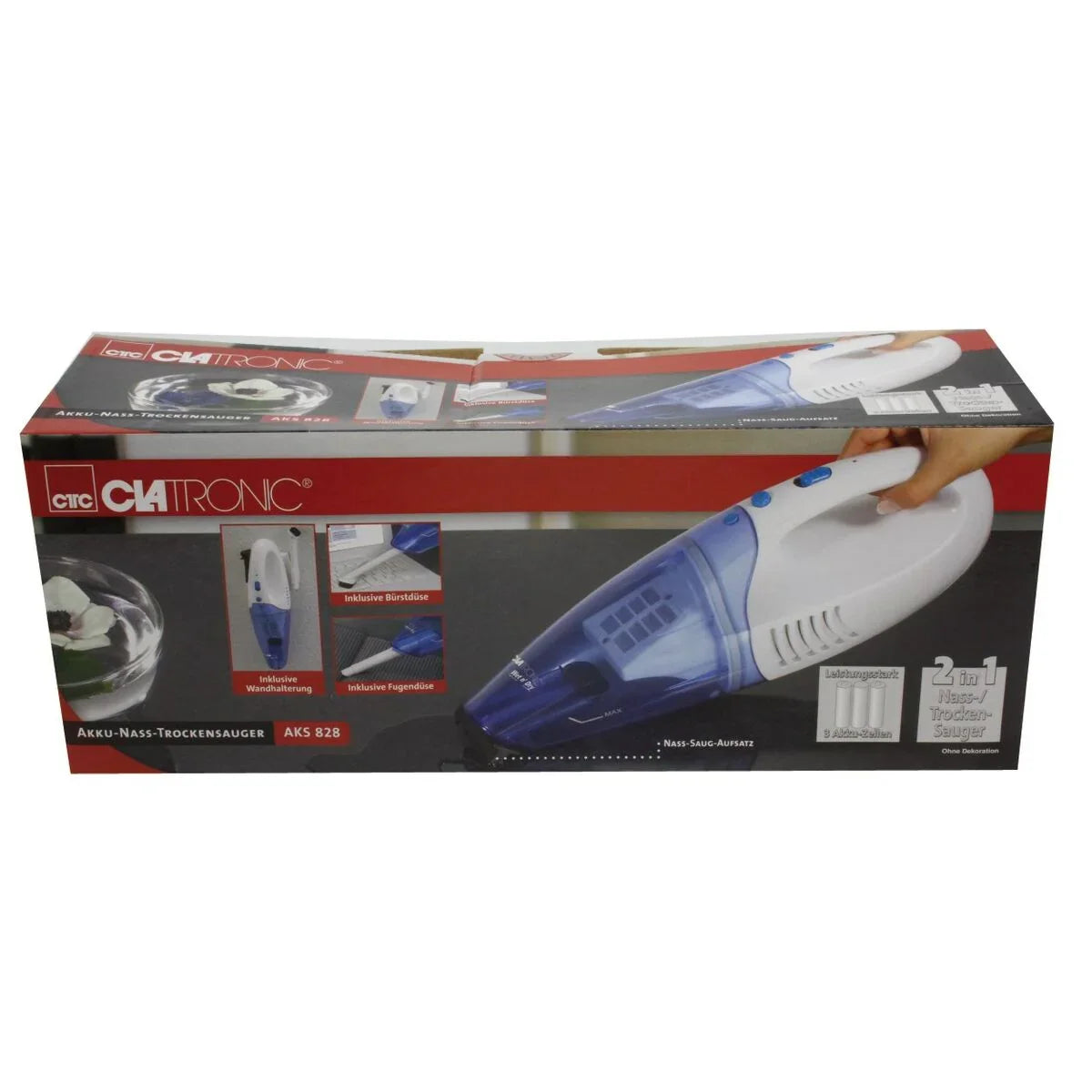 Aspirapolvere a Mano Clatronic AKS 828 1000 W - Yestore
