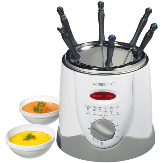 Friggitrice Clatronic FFR 2916 Bianco Grigio 900 W 1 L 19 x 2 x 19 cm - Yestore