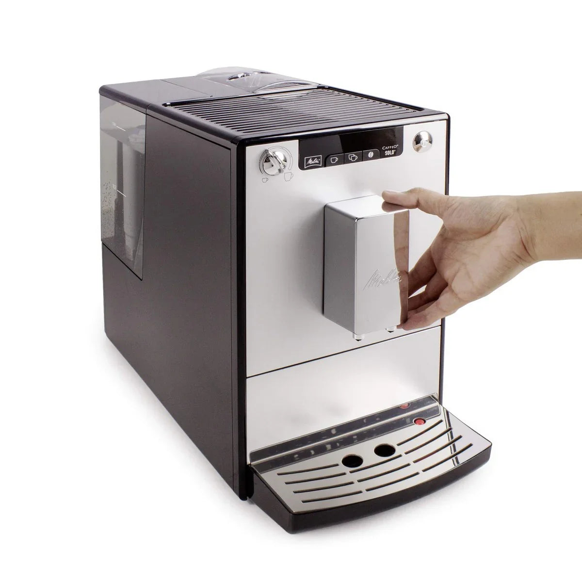 Caffettiera superautomatica Melitta Solo Silver E950-103 Argentato 1400 W 1450 W 15 bar 1,2 L 1400 W - Yestore