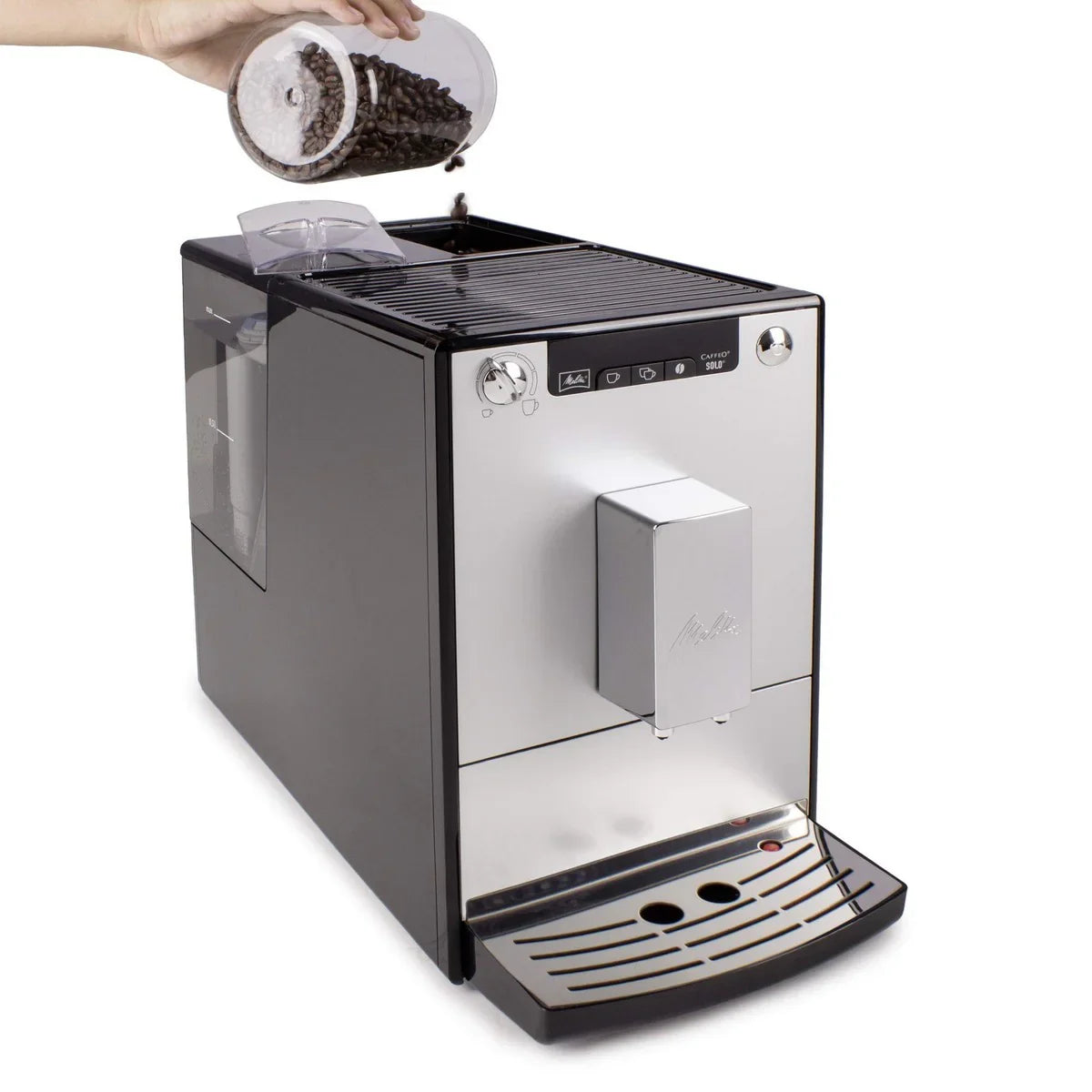 Caffettiera superautomatica Melitta Solo Silver E950-103 Argentato 1400 W 1450 W 15 bar 1,2 L 1400 W - Yestore