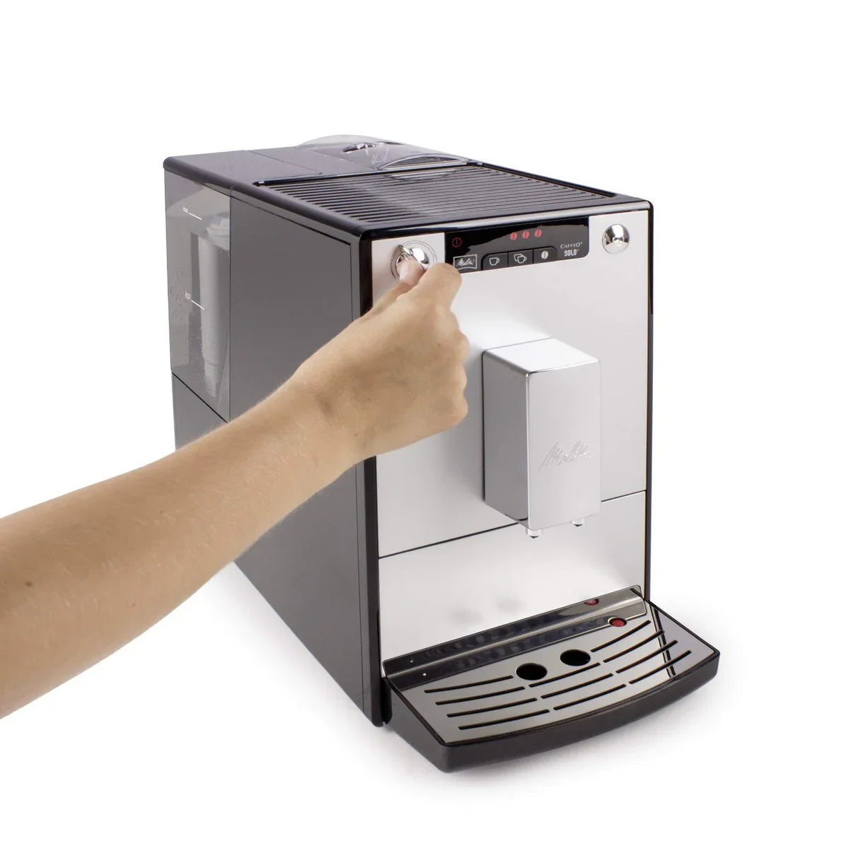 Caffettiera superautomatica Melitta Solo Silver E950-103 Argentato 1400 W 1450 W 15 bar 1,2 L 1400 W - Yestore