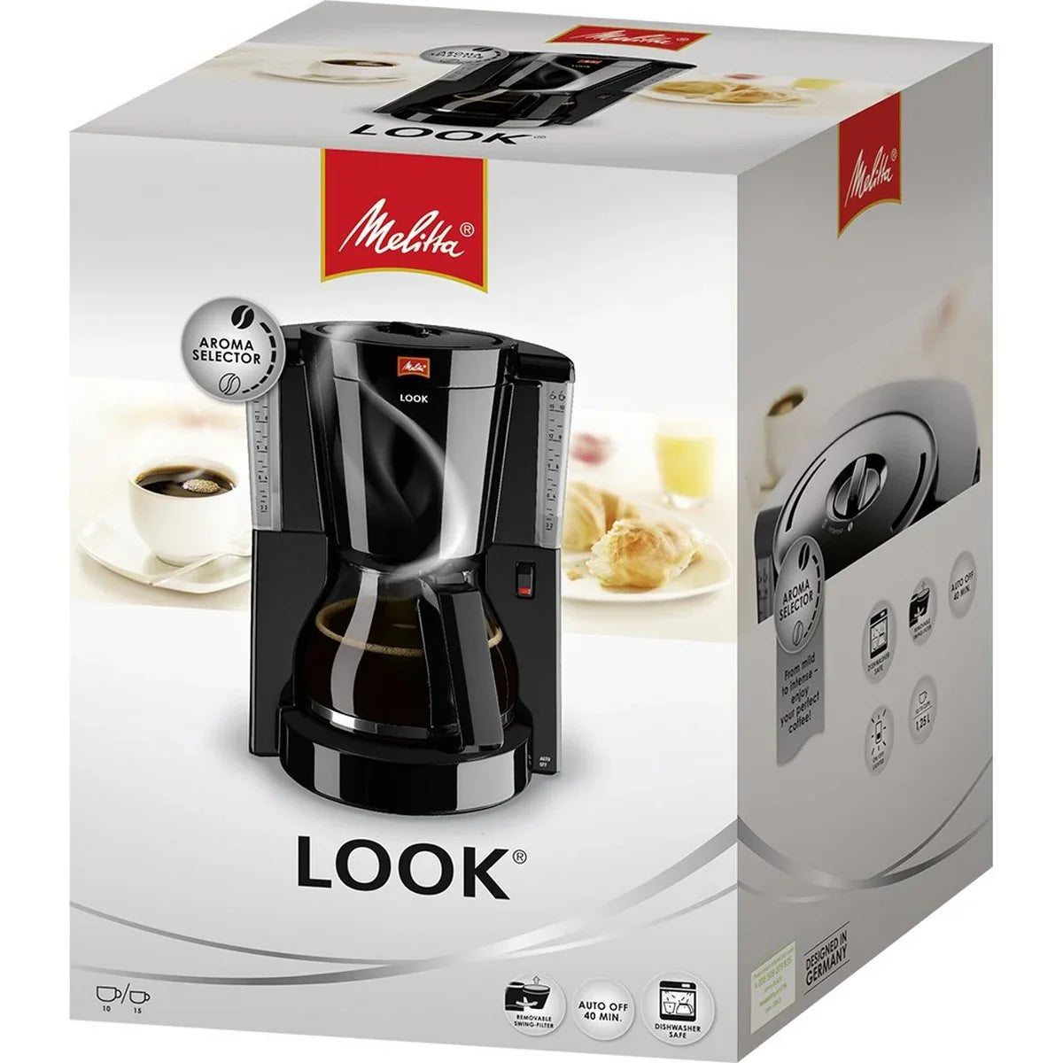 Caffettiera Elettrica Melitta 6708078 Bianco 1000 W 1,2 L - Yestore
