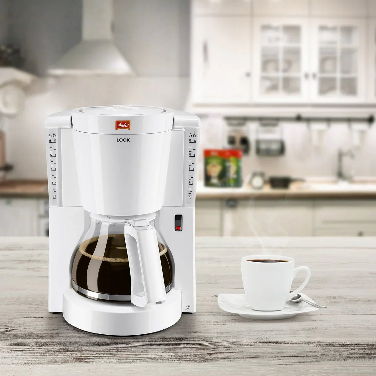 Caffettiera Elettrica Melitta 6708078 Bianco 1000 W 1,2 L - Yestore