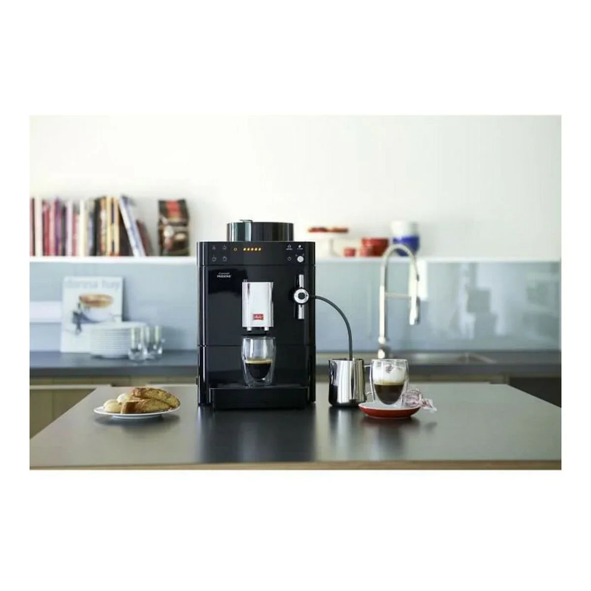 Caffettiera superautomatica Melitta F530-102 Nero 1450 W 1,2 L - Yestore
