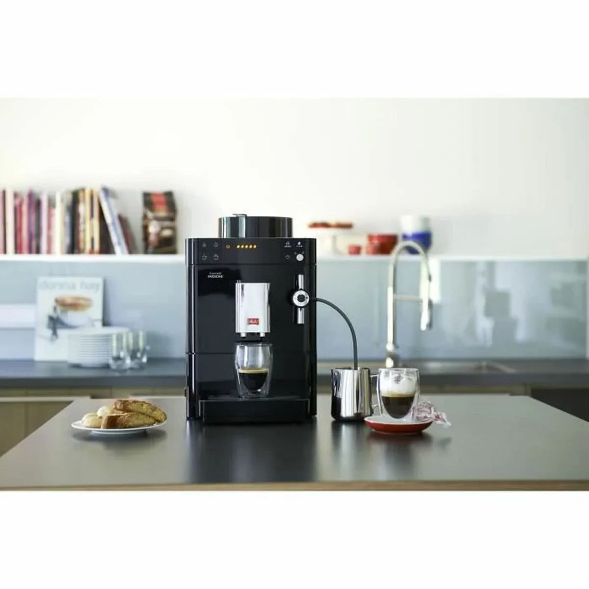 Caffettiera superautomatica Melitta Caffeo Passione Argentato 1000 W 1400 W 15 bar 1,2 L 1400 W - Yestore