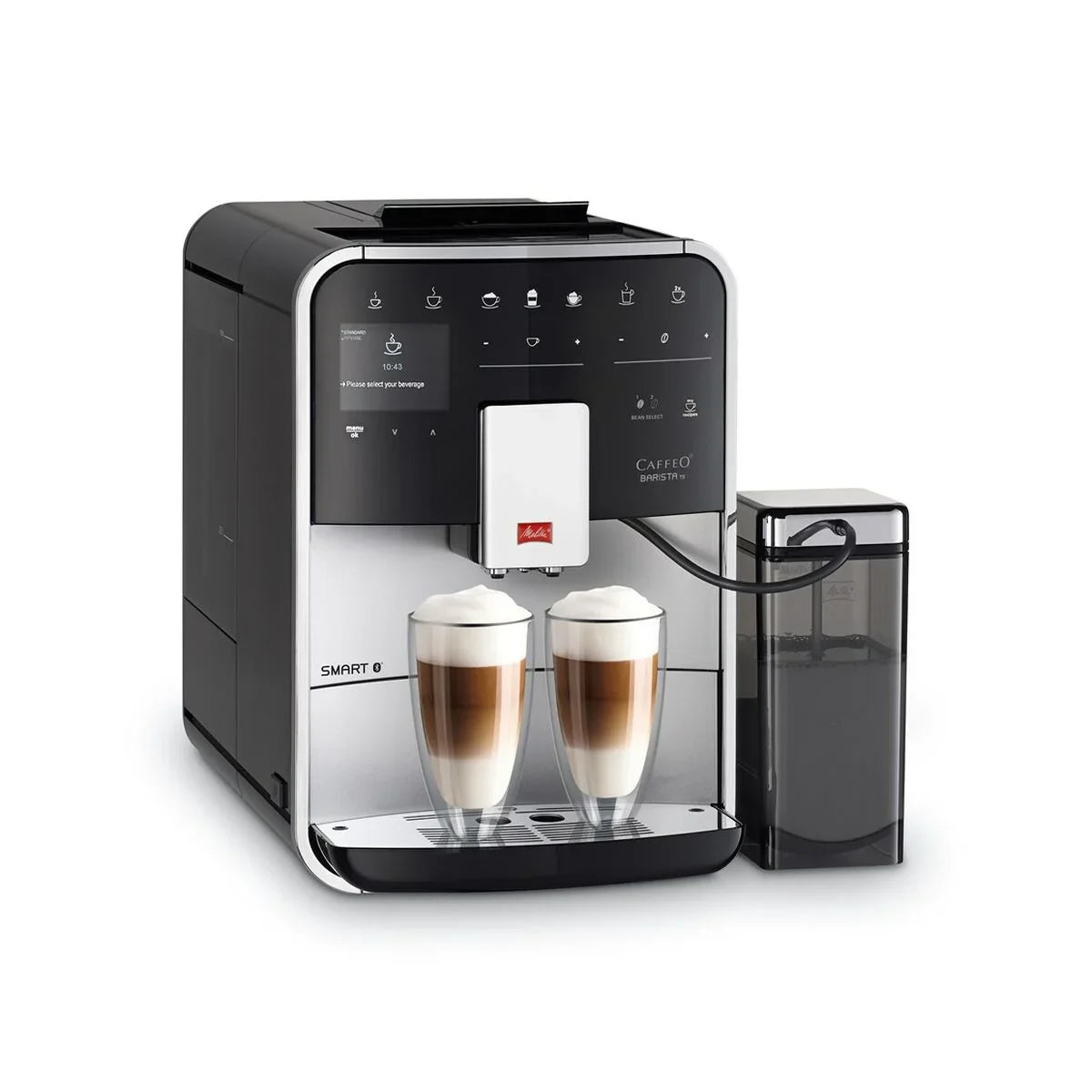 Caffettiera superautomatica Melitta Barista Smart TS Nero Argentato 1450 W 15 bar 1,8 L - Yestore