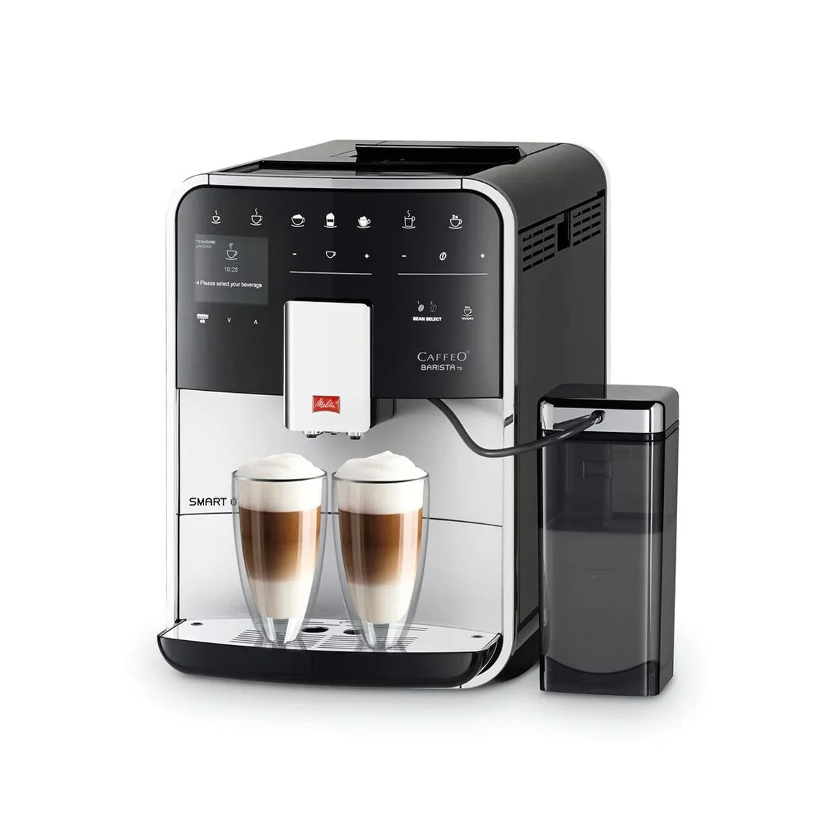 Caffettiera superautomatica Melitta Barista Smart TS Nero Argentato 1450 W 15 bar 1,8 L - Yestore