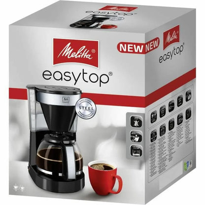 Caffettiera Elettrica Melitta Easy Top II 1023-04 1050 W Nero 1050 W 1,25 L 900 g - Yestore