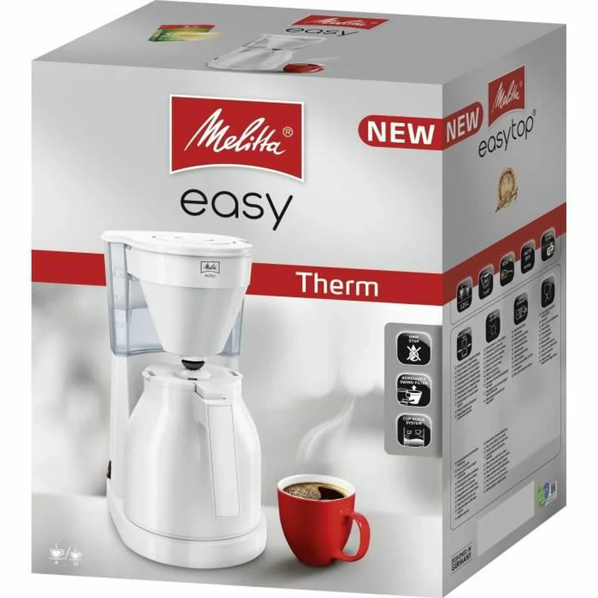 Caffettiera Americana Melitta 1023-05 1050 W - Yestore