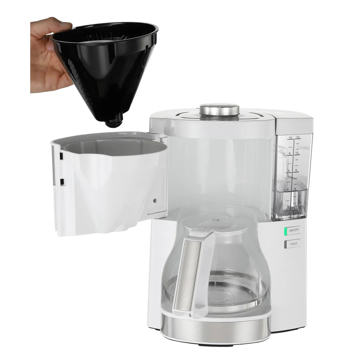 Caffettiera Elettrica Melitta SM3590 Bianco 1080 W 1,25 L - Yestore