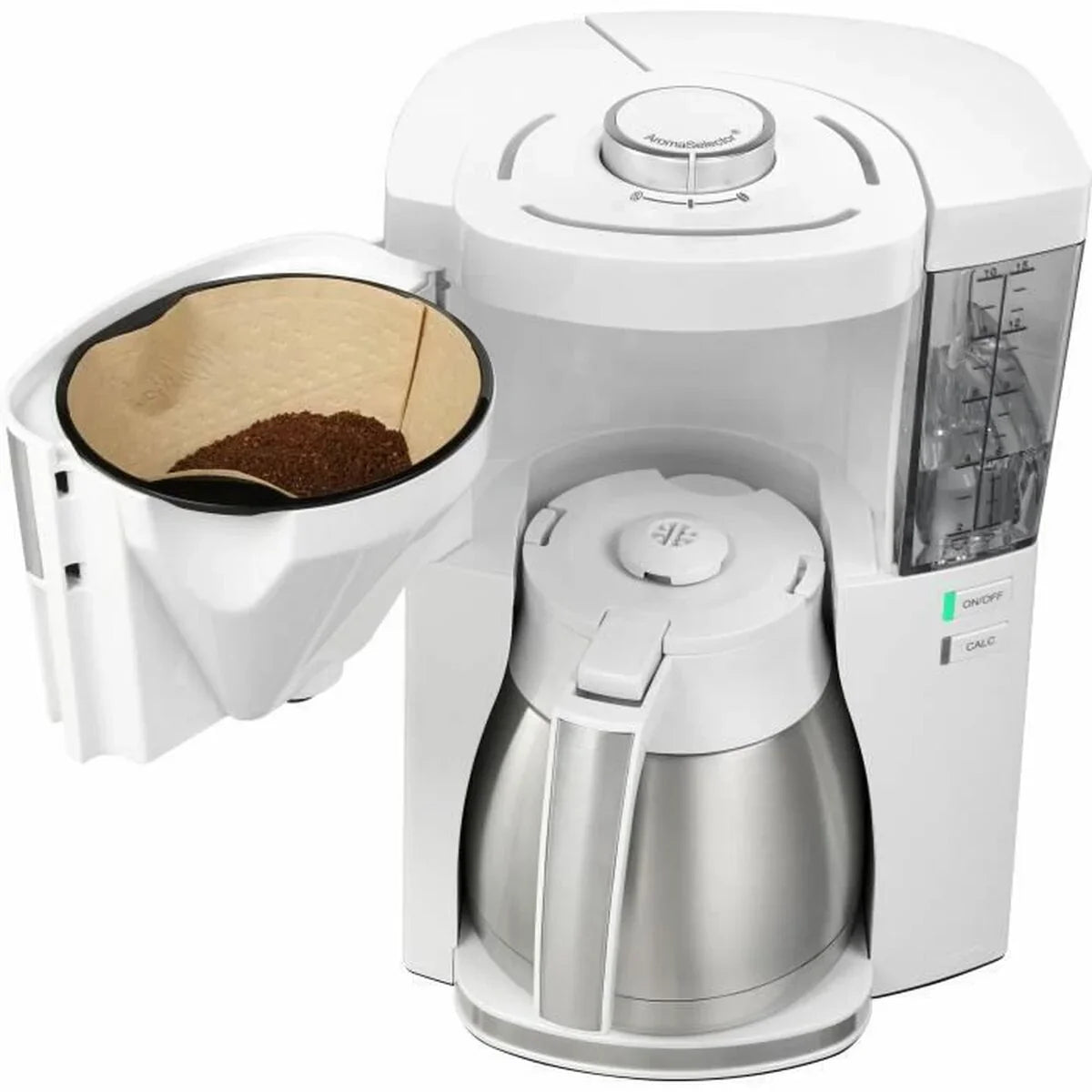 Caffettiera Americana Melitta 1025-15 1080 W Bianco 1,25 L - Yestore