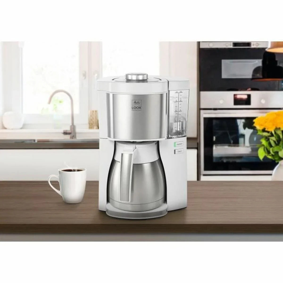 Caffettiera Americana Melitta 1025-15 1080 W Bianco 1,25 L - Yestore