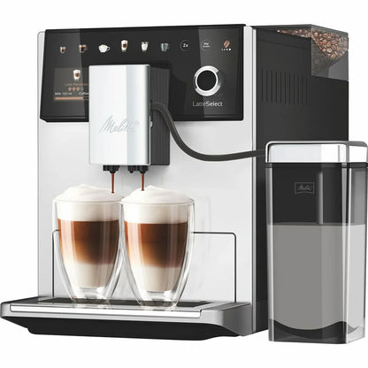 Caffettiera superautomatica Melitta F630-212 Argentato 1400 W 1,8 L 135 g 15 bar - Yestore
