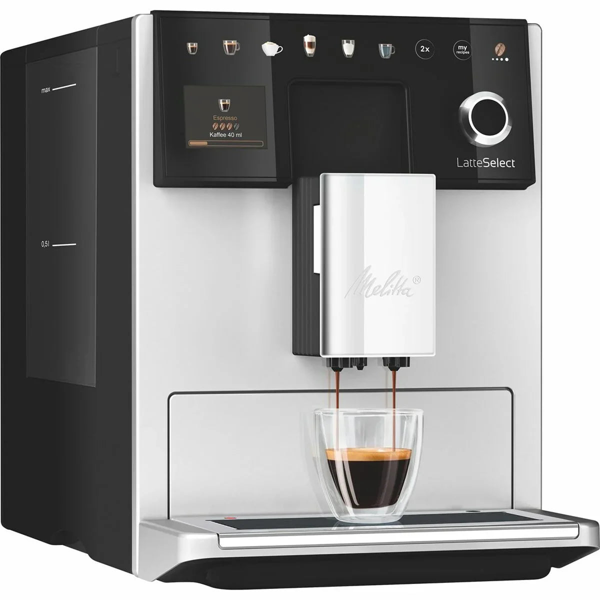 Caffettiera superautomatica Melitta F630-212 Argentato 1400 W 1,8 L 135 g 15 bar - Yestore