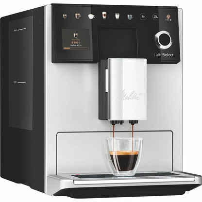 Caffettiera superautomatica Melitta F630-212 Argentato 1400 W 1,8 L 135 g 15 bar - Yestore