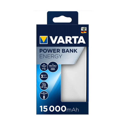 Power Bank Varta Energy 15000 Nero/Bianco 15000 mAh - Yestore